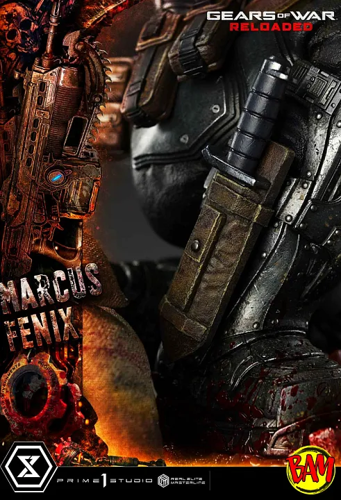 Prime 1 Studio: Real Elite Masterline Marcus Fenix Statue (Gears of War | Reloaded)