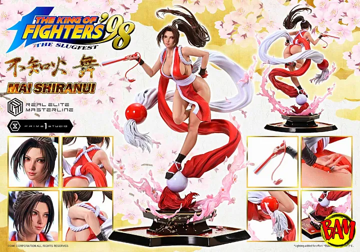 Prime 1 Studio: Real Elite Masterline Mai Shiranui Statue (The King of Fighters ´98)