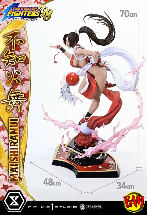 Prime 1 Studio: Real Elite Masterline Mai Shiranui Statue (The King of Fighters ´98)