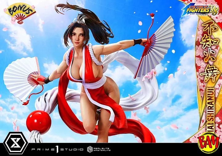 Prime 1 Studio: Real Elite Masterline Mai Shiranui Statue (The King of Fighters ´98) Ultimate Bonus Version
