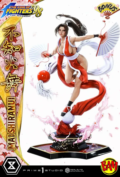 Prime 1 Studio: Real Elite Masterline Mai Shiranui Statue (The King of Fighters ´98) Ultimate Bonus Version