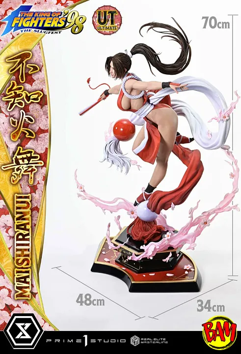Prime 1 Studio: Real Elite Masterline Mai Shiranui Statue (The King of Fighters ´98) Ultimate Bonus Version