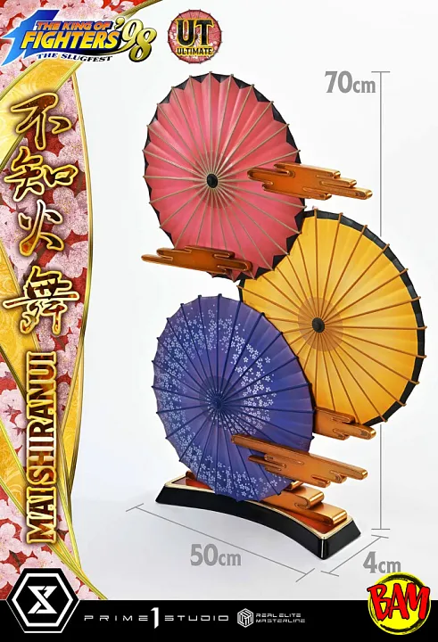 Prime 1 Studio: Real Elite Masterline Mai Shiranui Statue (The King of Fighters ´98) Ultimate Bonus Version