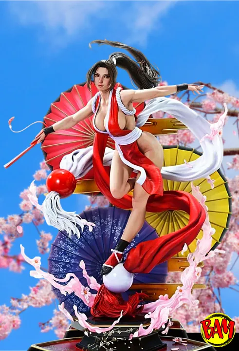 Prime 1 Studio: Real Elite Masterline Mai Shiranui Statue (The King of Fighters ´98) Ultimate Bonus Version