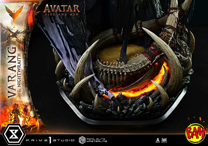 Prime 1 Studio: Real Elite Masterline Varang & Nightwraith Statue Bonus Version (Avatar | Fire and Ash)