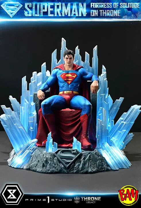 Prime 1 Studio: Superman Throne Legacy Statue (Fortress of Solitude)