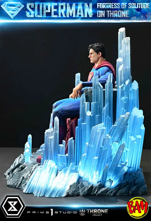 Prime 1 Studio: Superman Throne Legacy Statue (Fortress of Solitude)