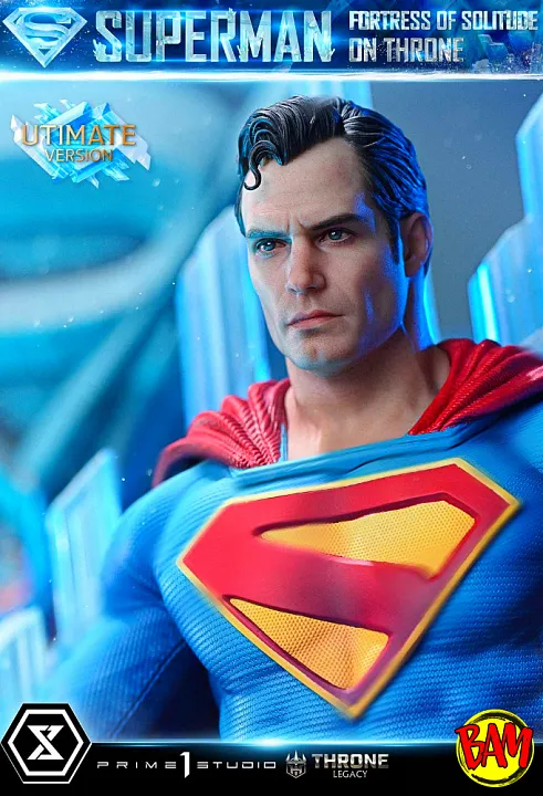 Prime 1 Studio: Superman Throne Legacy Statue Ultimate Bonus Version (Fortress of Solitude)