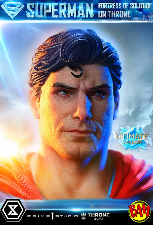 Prime 1 Studio: Superman Throne Legacy Statue Ultimate Bonus Version (Fortress of Solitude)