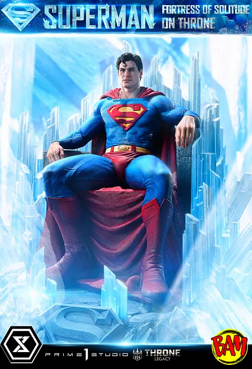 Prime 1 Studio: Superman Throne Legacy Statue (Fortress of Solitude)