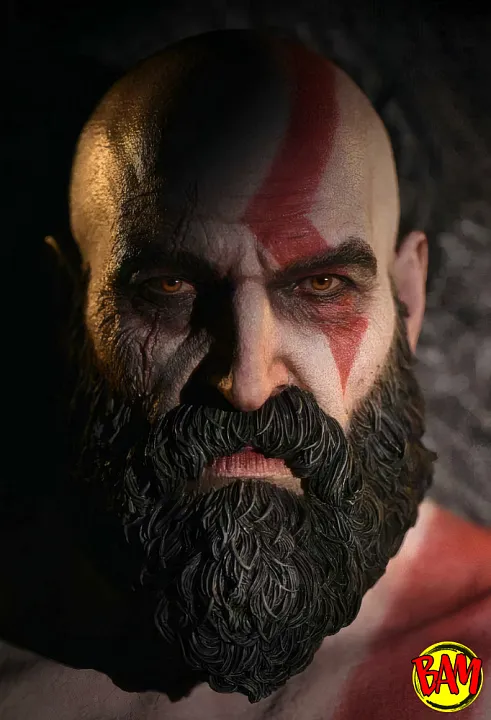 Prime 1 Studio: Throne Legacy Master Thyself Kratos Statue (God of War | Ragnarok)