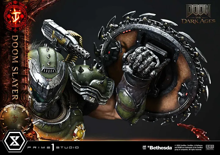 Prime 1 Studio: Ultimate Premium Masterline Doom Slayer Statue (DOOM | The Dark Ages) Bonus Version