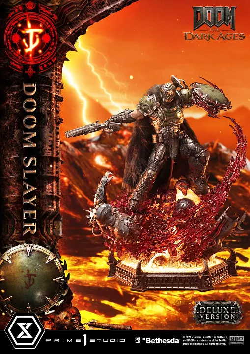 Prime 1 Studio: Ultimate Premium Masterline Doom Slayer Statue (DOOM | The Dark Ages) Bonus Version
