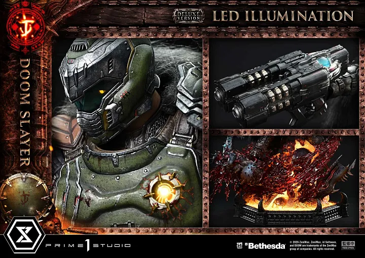 Prime 1 Studio: Ultimate Premium Masterline Doom Slayer Statue (DOOM | The Dark Ages) Bonus Version