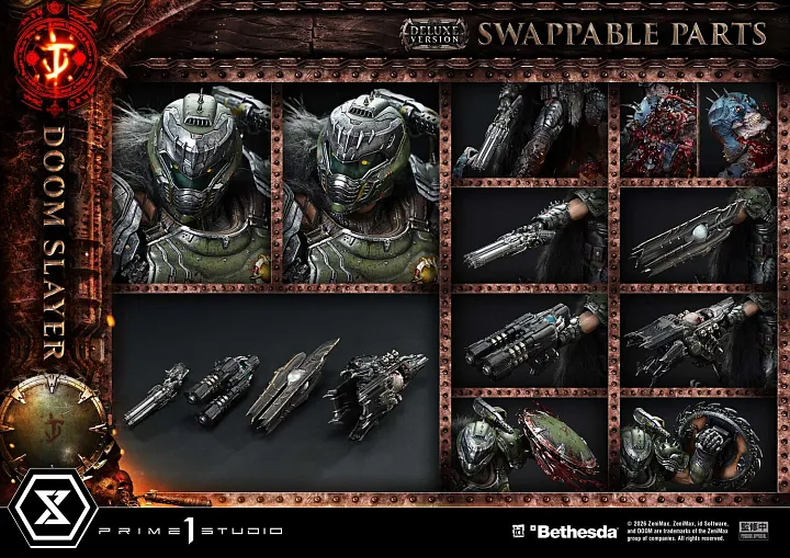 Prime 1 Studio: Ultimate Premium Masterline Doom Slayer Statue (DOOM | The Dark Ages) Bonus Version