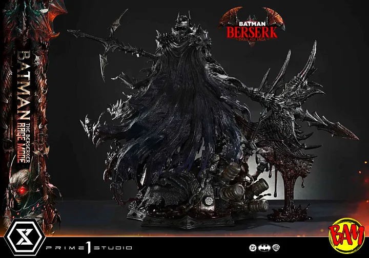 Prime 1 Studio: Ultimate Premium Masterline Batman the Berserker Rage Mode Statue (DC Comics)