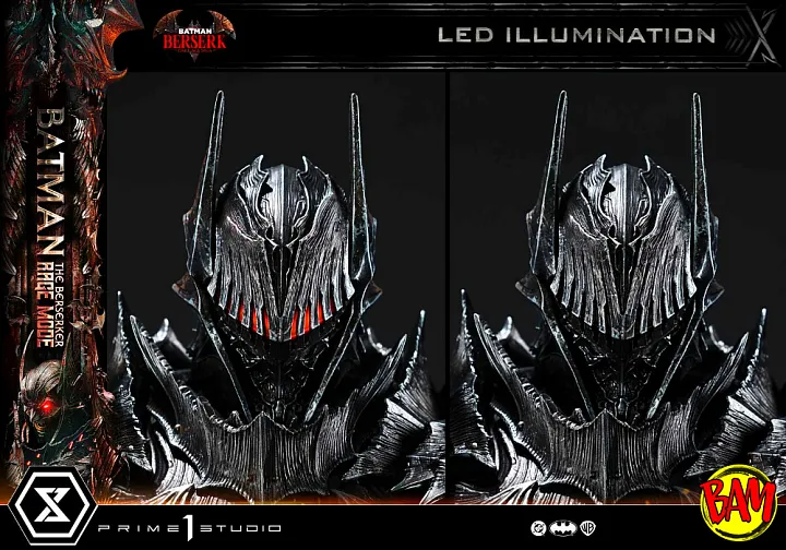 Prime 1 Studio: Ultimate Premium Masterline Batman the Berserker Rage Mode Statue (DC Comics) Deluxe Bonus Version