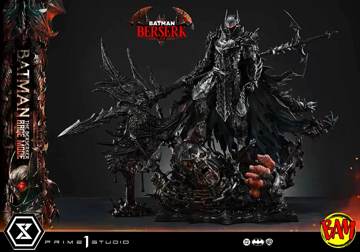 Prime 1 Studio: Ultimate Premium Masterline Batman the Berserker Rage Mode Statue (DC Comics)