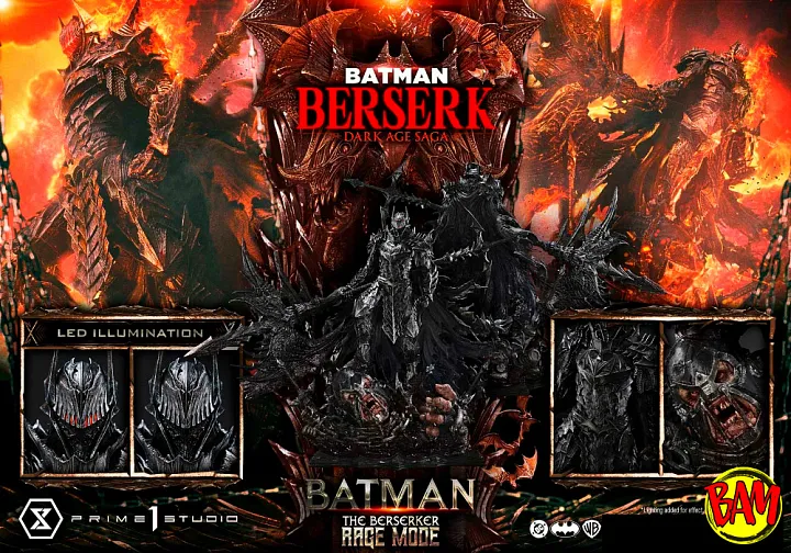 Prime 1 Studio: Ultimate Premium Masterline Batman the Berserker Rage Mode Statue (DC Comics)