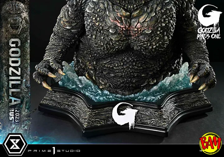 Prime 1 Studio: Godzilla Life Size Bust (MINUS ONE) Bonus Version