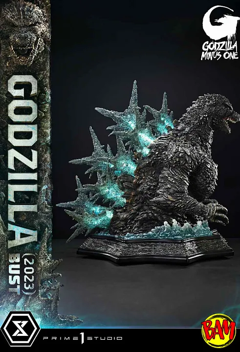 Prime 1 Studio: Godzilla Life Size Bust (MINUS ONE) Bonus Version