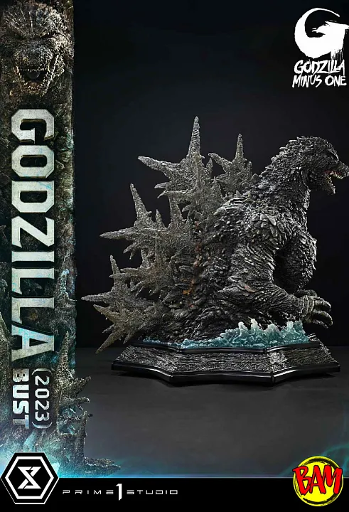Prime 1 Studio: Godzilla Life Size Bust (MINUS ONE) Bonus Version