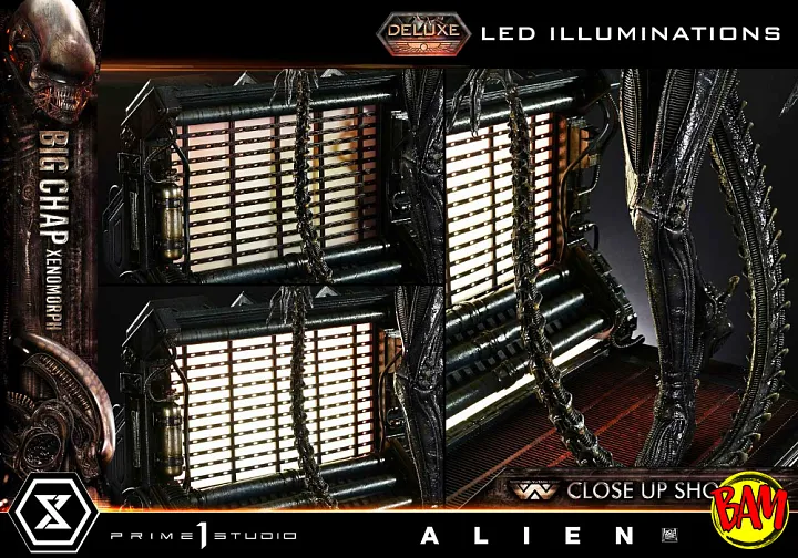 Prime 1 Studio: Museum Masterline XL Big Chap Xenomorph Statue (Alien) Bonus Version