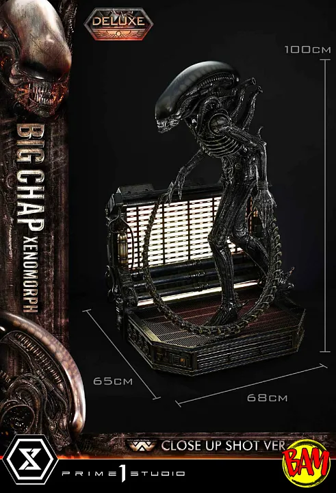 Prime 1 Studio: Museum Masterline XL Big Chap Xenomorph Statue (Alien) Bonus Version