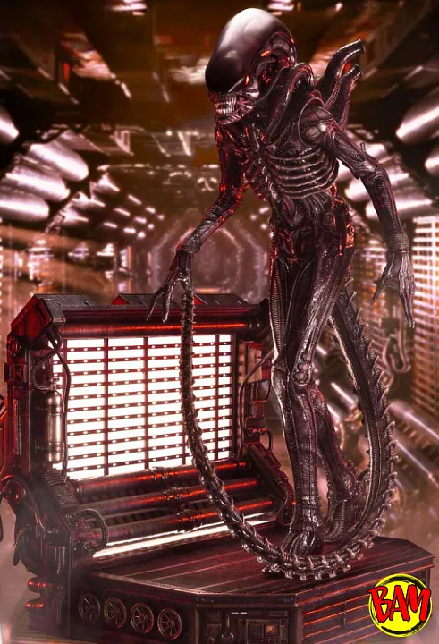 Prime 1 Studio: Museum Masterline XL Big Chap Xenomorph Statue (Alien) Bonus Version
