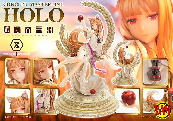 Prime 1 Studio: Concept Masterline Holo Statue (Spice and Wolf | Merchant Meets The Wise Wolf) Bonus Version