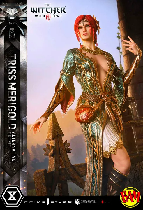 Prime 1 Studio: Real Elite Masterline Triss Merigold Bonus Statue (The Witcher 3 | Wild Hunt)