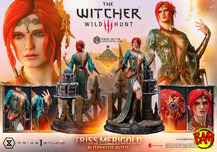 Prime 1 Studio: Real Elite Masterline Triss Merigold Bonus Statue (The Witcher 3 | Wild Hunt)