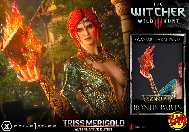 Prime 1 Studio: Real Elite Masterline Triss Merigold Bonus Statue (The Witcher 3 | Wild Hunt)