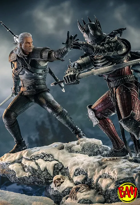 PureArts Geralt vs Eredin 1/6 Scale Diorama The Witcher 3: Wild Hunt