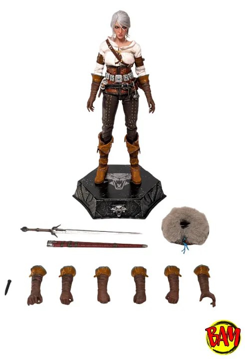 PureArts: Premium Ciri 1/6 Scale Actionfigur (The Witcher 3)