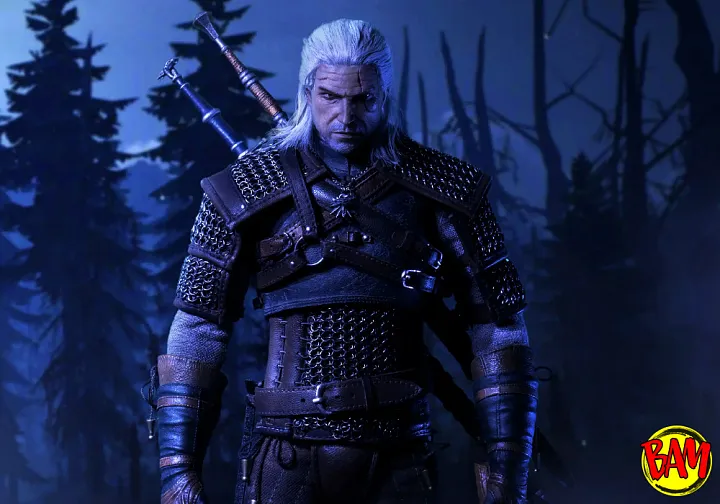 PureArts: Premium Geralt von Riva 1/6 Scale Actionfigur (The Witcher 3)