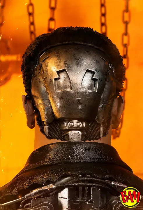 PureArts: T-800 Battle Damaged Life-Size Art Mask | Model 101 (Terminator 2)