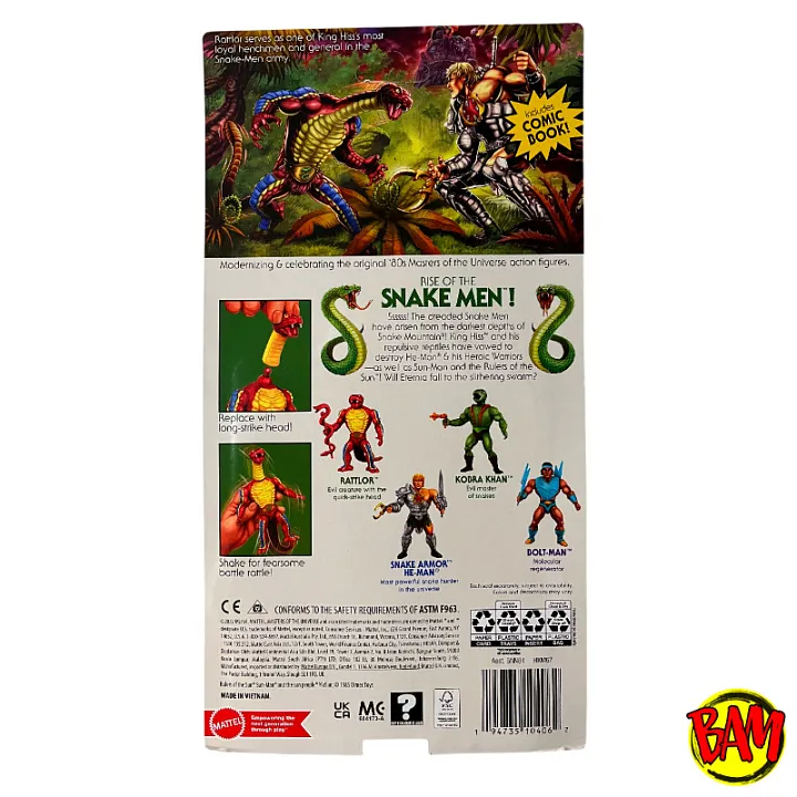 Rattlor Actionfigur Masters of the Universe Origins