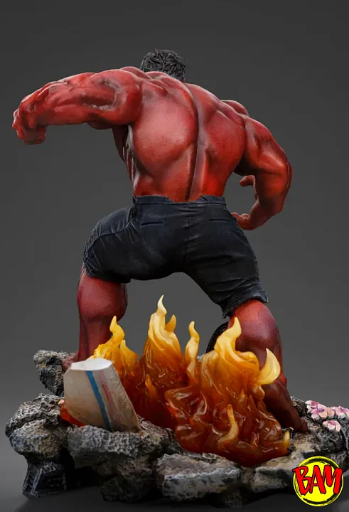 Iron Studios: Art Scale 1/10 Red Hulk Statue (Captain America | Brave New World)