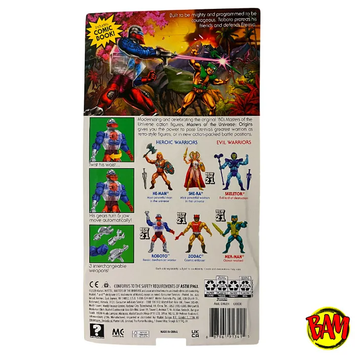 Roboto Actionfigur Masters of the Universe Origins