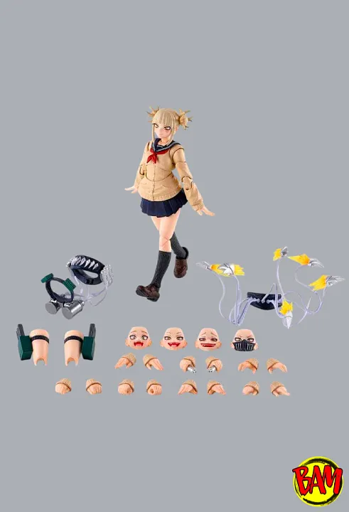Tamashii Nations: S.H.Figuarts Himiko Toga Actionfigur (My Hero Academia)