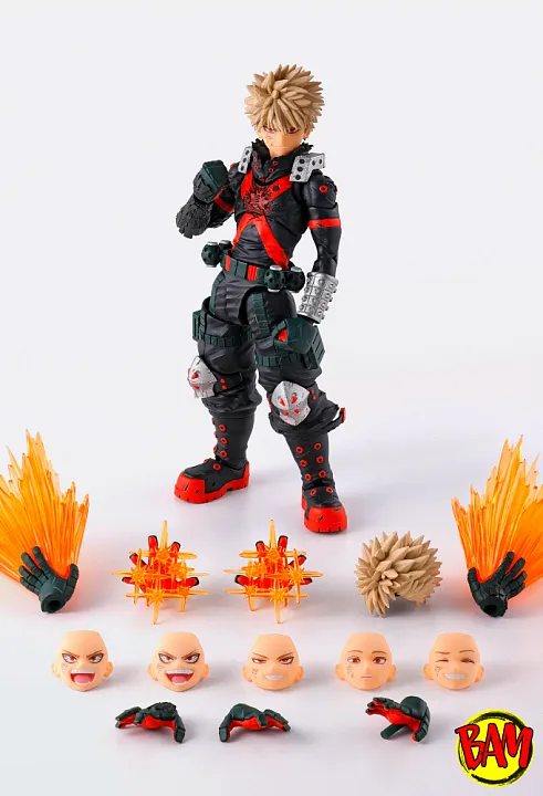 Tamashii Nations: S.H.Figuarts Katsuki Bakugo Actionfigur (My Hero Academia)