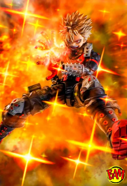 Tamashii Nations: S.H.Figuarts Katsuki Bakugo Actionfigur (My Hero Academia)