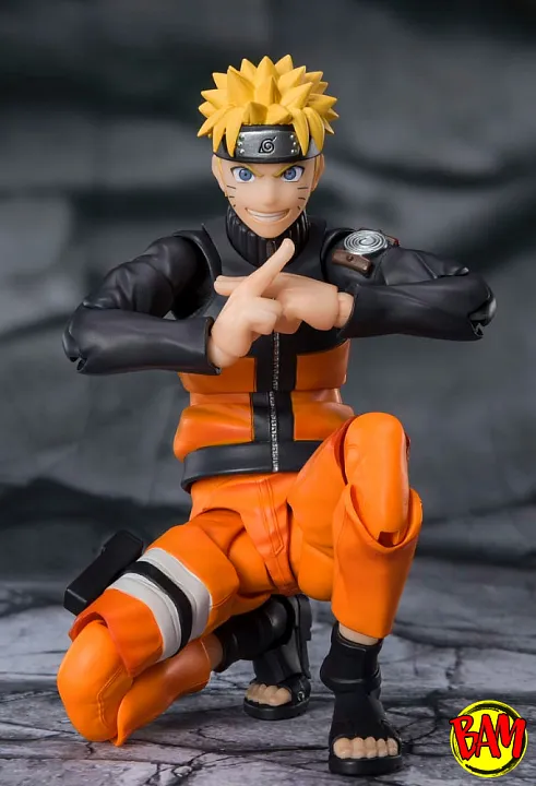 Tamashii Nations: S.H.Figuarts Naruto Uzomaki Actionfigur (Naruto)