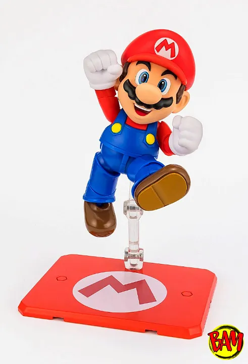 Tamashii Nations: S.H.Figuarts Super Mario Actionfigur (Nintendo)