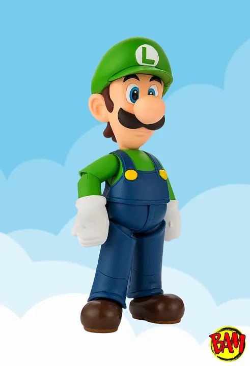 Tamashii Nations: S.H.Figuarts Luigi Actionfigur (Nintendo)