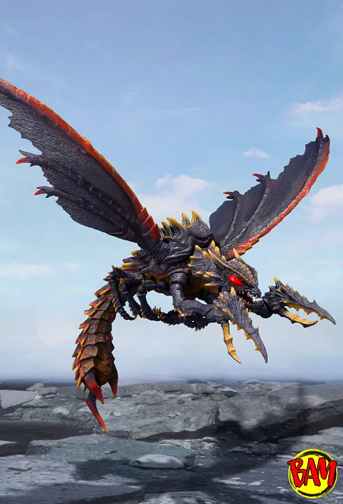 Tamashii Nations: S.H.MonsterArts Megaguirus Evolution Set Actionfigur (Godzilla)
