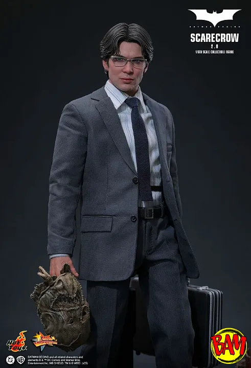 Hot Toys: MMS801 Scarecrow 2.0 | 1/6 Scale Actionfigur (Batman Begins)