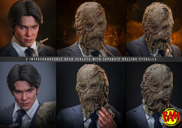 Hot Toys: MMS801 Scarecrow 2.0 | 1/6 Scale Actionfigur (Batman Begins)