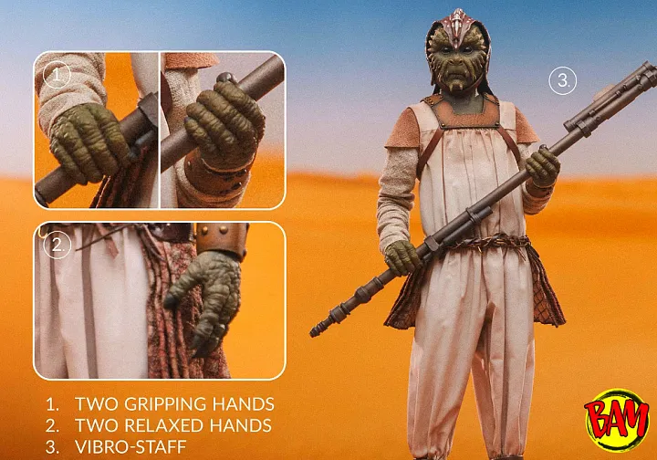 Sideshow: Scum & Villainy Klaatu 1/6 Scale Actionfigure (Star Wars)